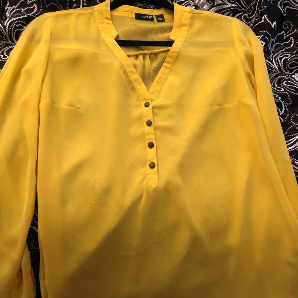 Mustard blouse